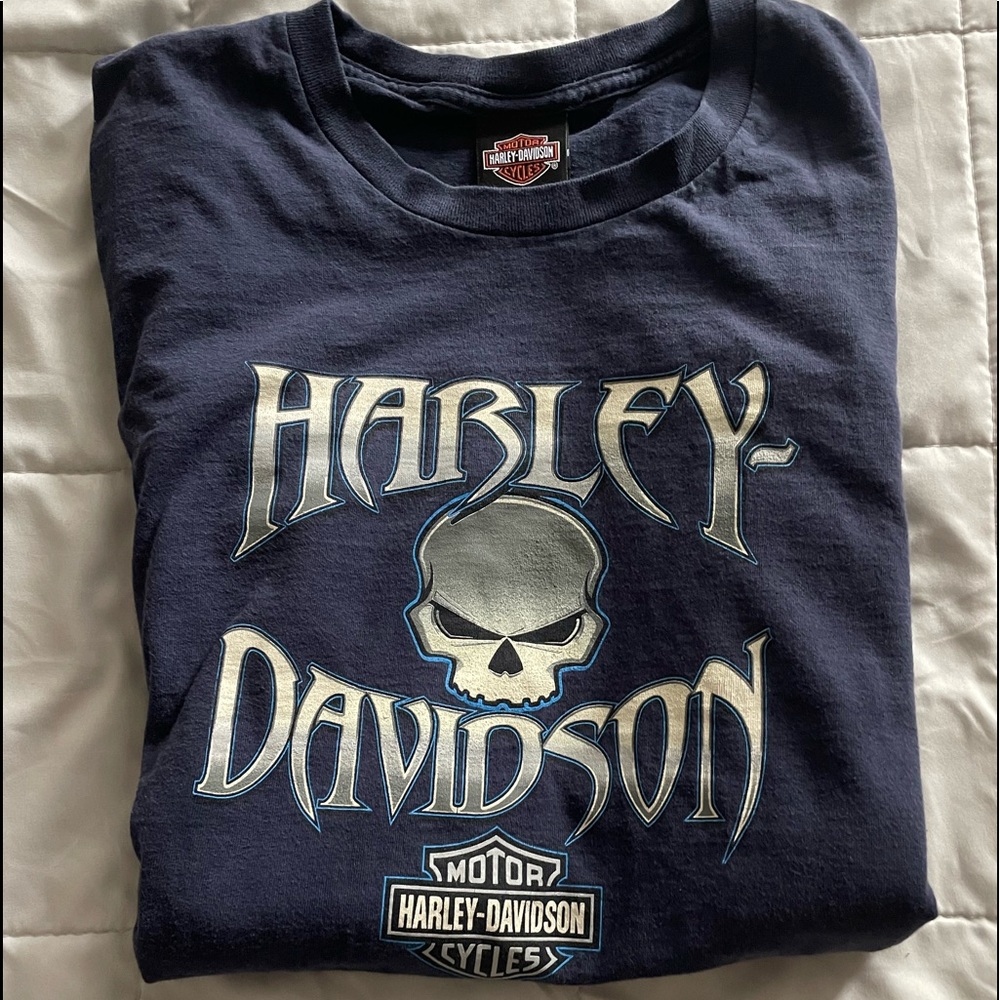 Harley-Davidson collectible long skull long sleeve.💀